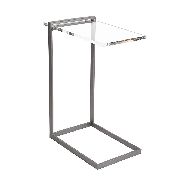 Deco 79 Metal and Acrylic Table, 18