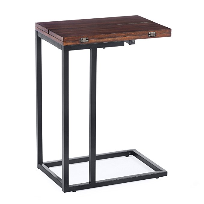 24 in. Expanding C-Table - Espresso