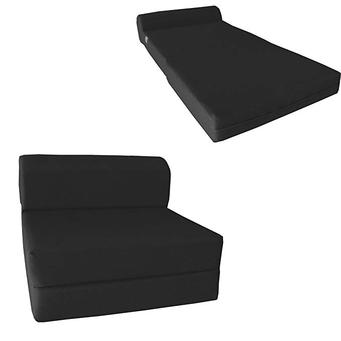 Chair Folding Foam Bed, Studio Sofa Guest Folded Foam Mattress (6