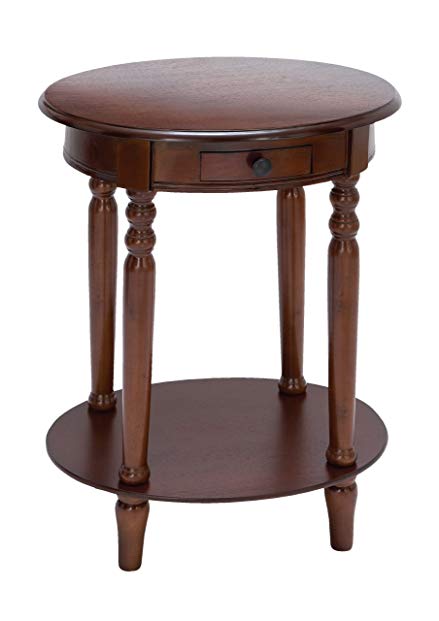 Deco 79 Classic Accent Table, Brown