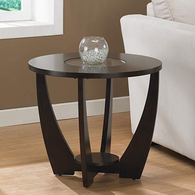 Metro Shop Archer Espresso End Table with Shelf