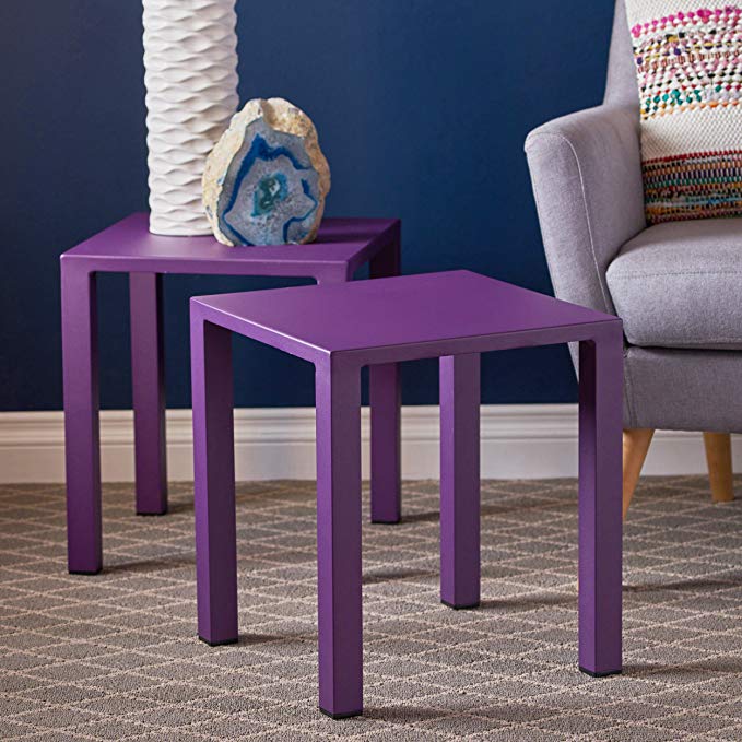 Blenne Indoor Modern Purple Aluminum 16