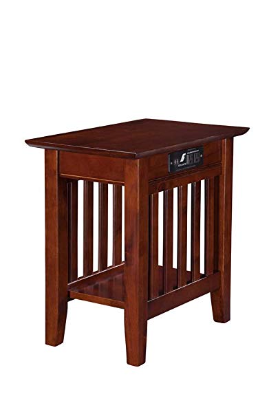 Fremont Chair Side Table With Charger