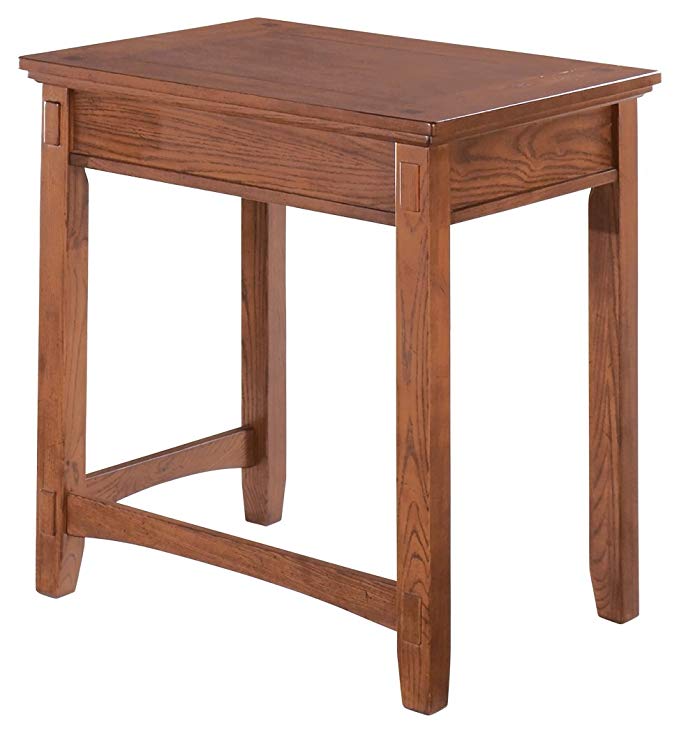 Ashley Furniture Signature Design - Cross Island Corner Table Only - Casual - Medium Brown Finish