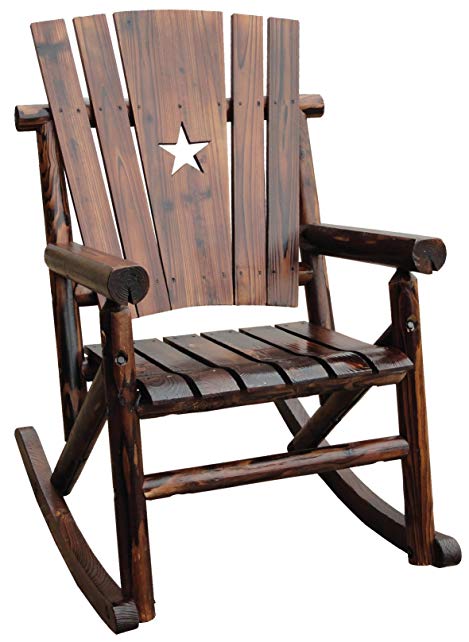 Char-Log Single Rocker with Star