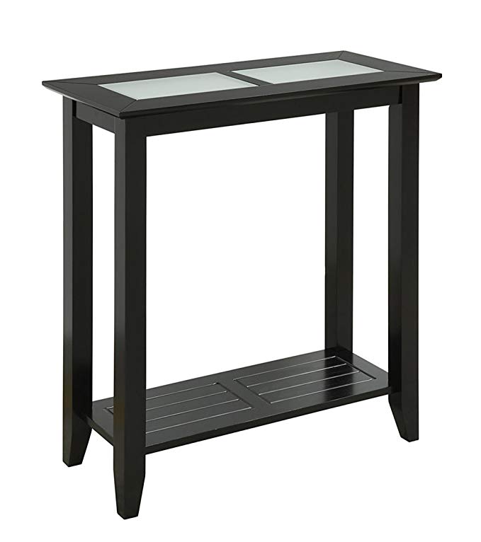 Convenience Concepts Carmel Hall Table, Black