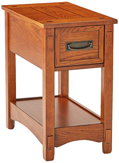 Ashley Furniture Signature Design - Breegin Chairside End Table - 1 Drawer - Contemporary - Brown