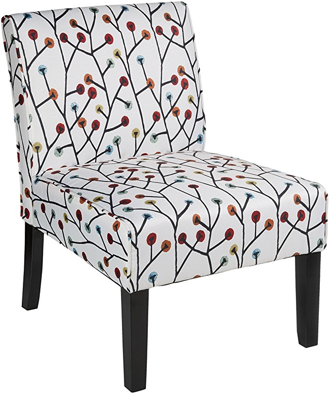 Dorel Living Teagan Armless Accent Chair