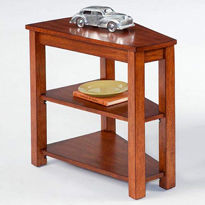 Progressive Furniture P300-61 Wedge Wood Chairside End Table