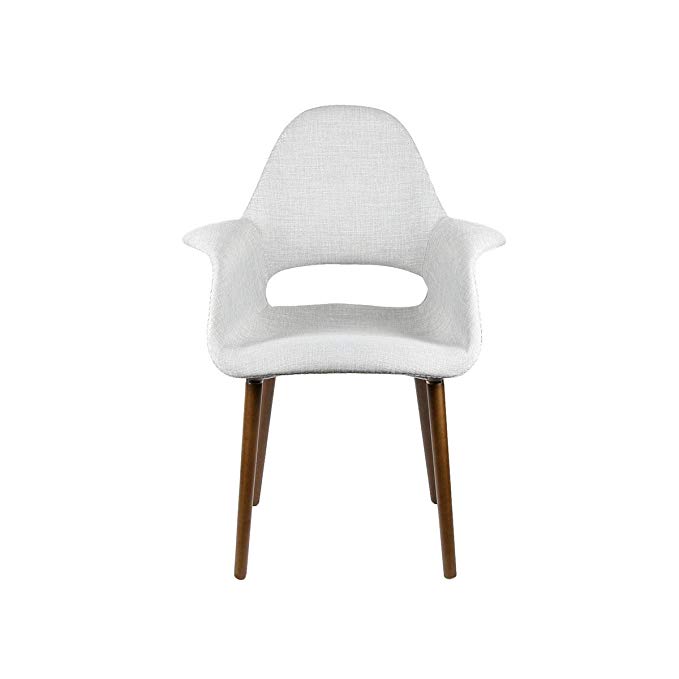 Tribeca Organic Arm Chair (White, 1)